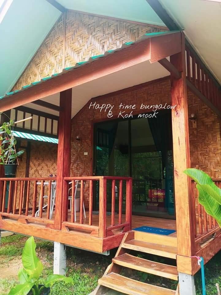 Kohmook Happy Time Bungalow Ko Mook Exterior foto